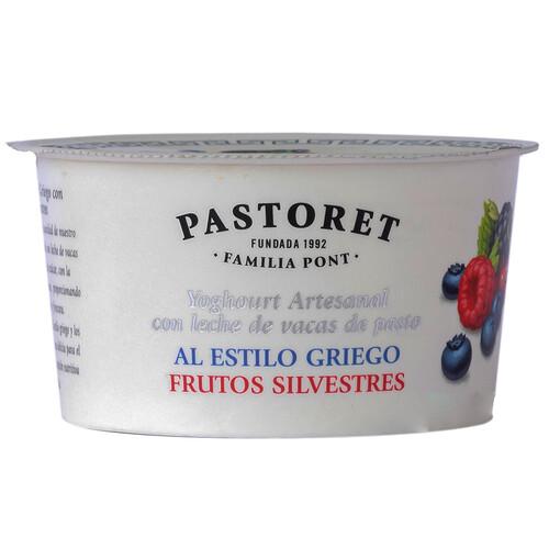PASTORET Yogur azucarado estilo griego con frutos silvestres 150 g
