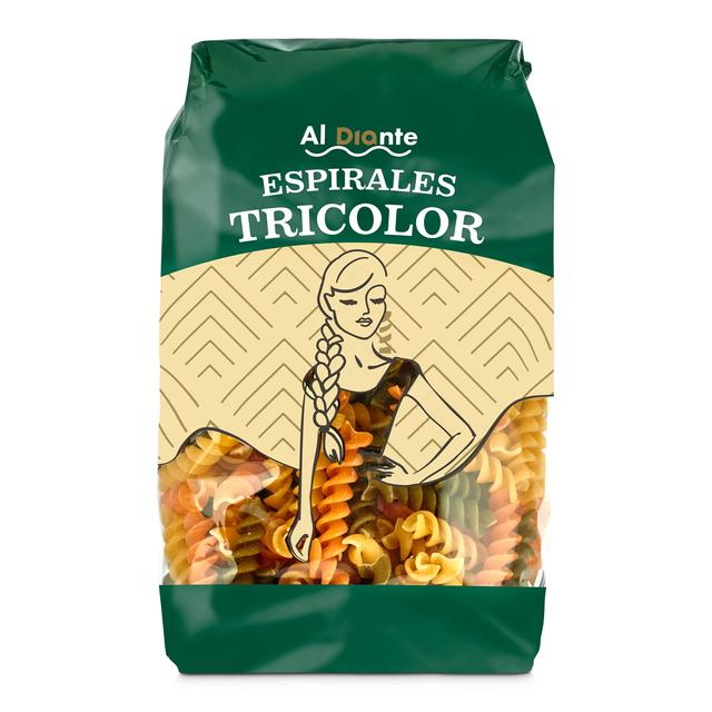 Espirales tricolor Al Diante bolsa 500 g