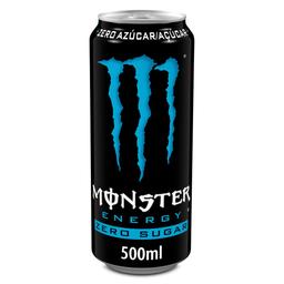 Bebida energética absolutely zero Monster lata 500 ml