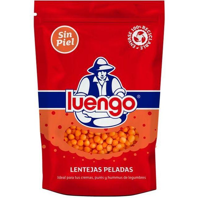 Lenteja roja pelada luengo, bolsa 400 g