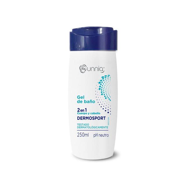 Gel de baño 2 en 1 dermosport IFA UNNIA 250 ml
