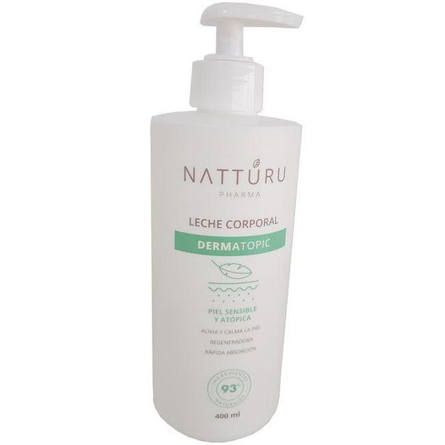 Leche corporal pieles sensibles nattúru, dosificador 400 ml