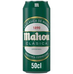 Cerveza Mahou clásica lata 50 cl