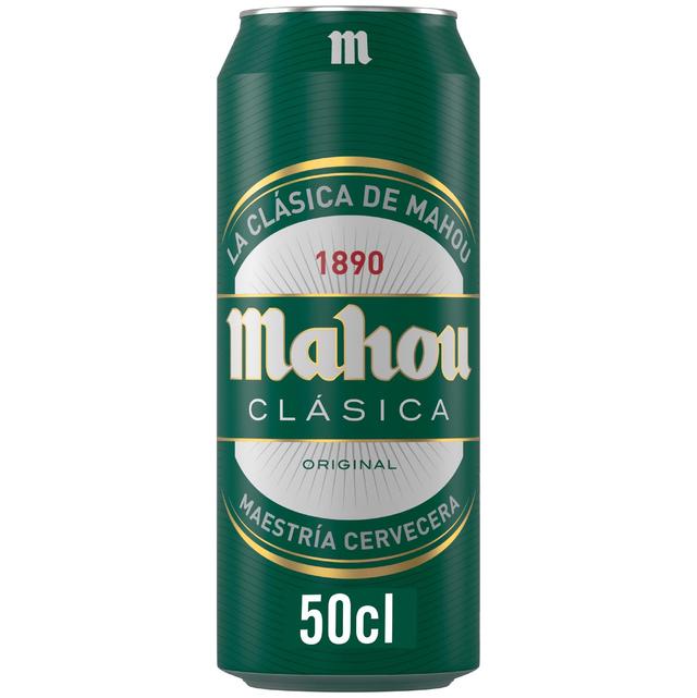 Cerveza Mahou clásica lata 50 cl