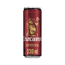 CRUZCAMPO Especial Cerveza rubia lata 33 cl