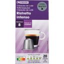 Café ristreto intenso compatible nespresso eroski, caja 20 uds