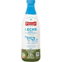 Leche semidesnatada pascual, botella 1,5 litros