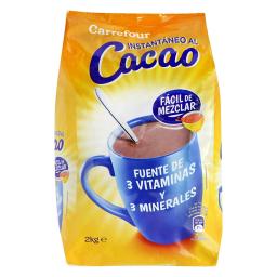 Cacao soluble instantáneo Carrefour 2 kg