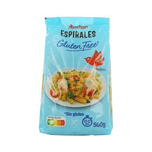Los mejores precios de PRODUCTO ALCAMPO Pasta espirales sin gluten 500 g