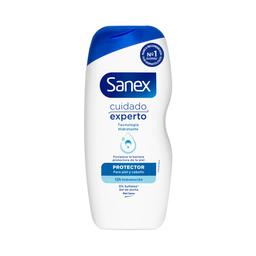 SANEX Cuidado experto Gel hidratante y protector para ducha o baño, para todo tipo de pieles  250 ml