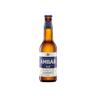 AMBAR Cervezas sin alcohol (0,0% Vol.), sin gluten AMBAR botella de 33 cl