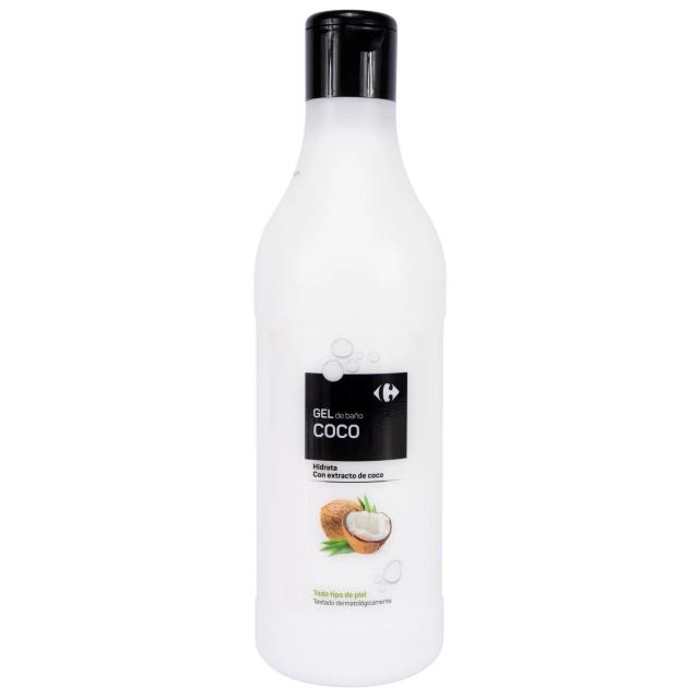 Gel de ducha hidratante de coco Carrefour 1500 ml