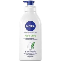 Loción corporal aloe vera nivea, dosificador 625 ml