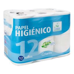 Papel higiénico Lanta 12 rollos