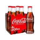 Coca Cola pack de 4 botellas de 20 cl