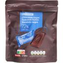 Chocolate negro 72% cacao en porciones eroski, bolsa 175 g