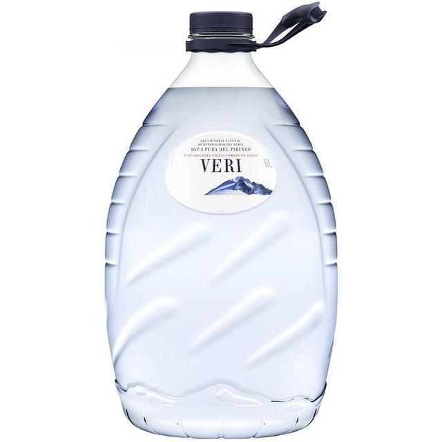 Agua mineral del pirineo veri, garrafa 5 litos