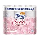 FOXY Papel higiénico neutro para la piel con triple capa Seda 18 rollos