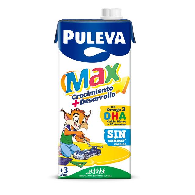 Preparado lácteo crecimiento y desarrollo Puleva Max sin gluten sin lactosa brik 1 l