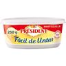 Mantequilla fácil de untar sin sal president, tarrina 250 g