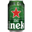 Cerveza heineken, lata 33 cl