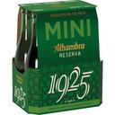 Cerveza ALHAMBRA Reserva 1925 botellín pack 6x22 cl