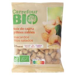 Anacardos fritos salados ecológicos Carrefour Bio 100 g