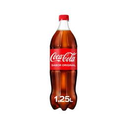 COCA COLA Refresco de cola botella 1,25 l