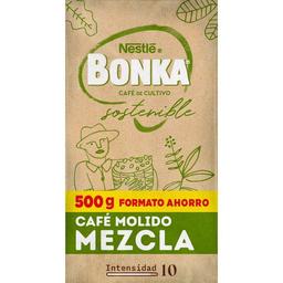 Café molido mezcla bonka, paquete 500 g