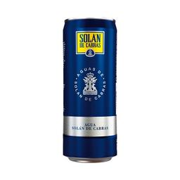 SOLAN DE CABRAS Agua mineral lata 33 cl