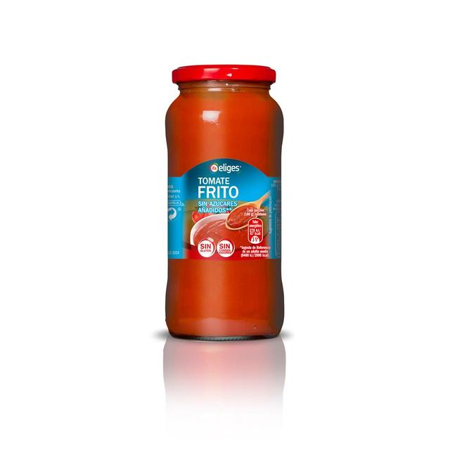 Tomate frito sin azúcar añadido IFA ELIGES frasco 560 g pn