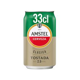 AMSTEL CLÁSICA Cerveza tostada 33 cl