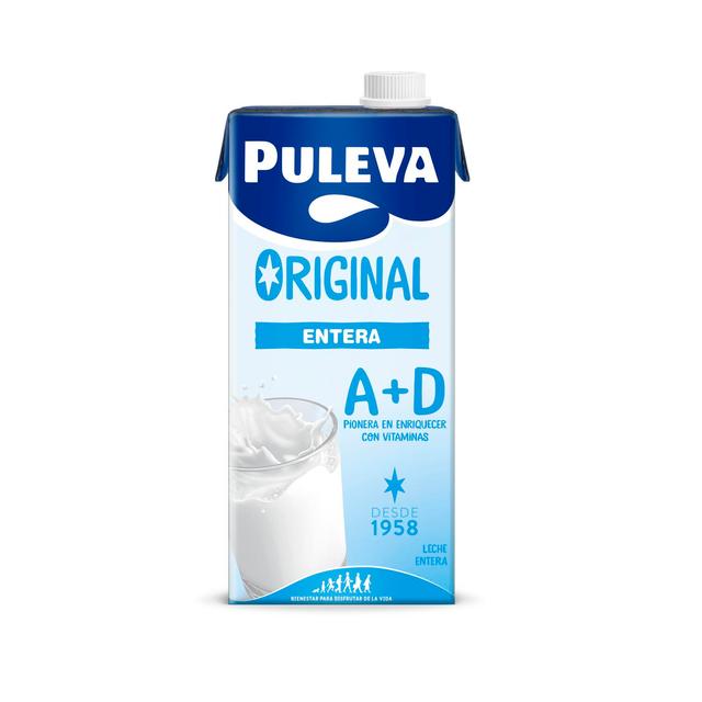 Leche entera Puleva brik 1 l