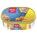 FRIGO Tarrina de helado de nata con salsa y trocitos de caramelo 900 ml