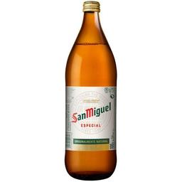 Cerveza san miguel, botella 1 litro
