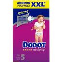 Pañal 11-16 kg talla 5 box xxl dodot activity, caja 126 uds
