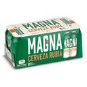 Cerveza San Miguel Magna Dorada Lager pack de 12 latas de 33 cl