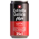 Cerveza estrella galicia, lata 25 cl