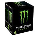 Monster Energy Green Bebida Energética pack de 4 latas 50 cl