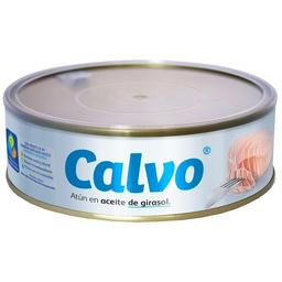 Atún en aceite de girasol calvo, lata 500 g