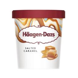 Helado de caramelo salado Häagen Dazs sin gluten 400 g
