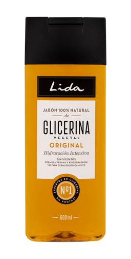 Jabón líquido Lida 600ml de glicerina 100% natural