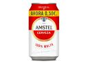 Cerveza amstel, lata 33 cl