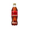 COCA COLA ZERO ZERO Refresco de cola Zero sin azúcar y sin cafeína botella de 50 cl