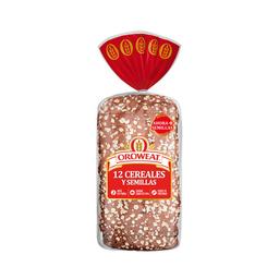 OROWEAT Pan de molde con 12 cereales y semillas 550 g