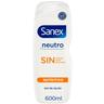 Gel de ducha nutritivo sanex sin, bote 600 ml