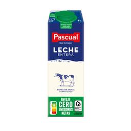 Leche entera PASCUAL brik 1 l