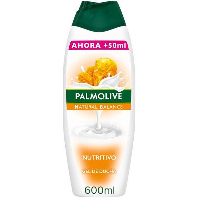 Gel de ducha leche y miel palmolive natural balance, bote 600 ml