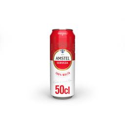 Cerveza Amstel 100% Malta lata 50 cl