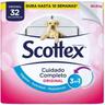 Papel higiénico original scottex, paquete 32 rollos